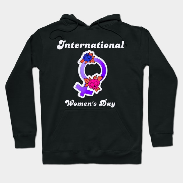 International women's day Hoodie by ZIID ETERNITY